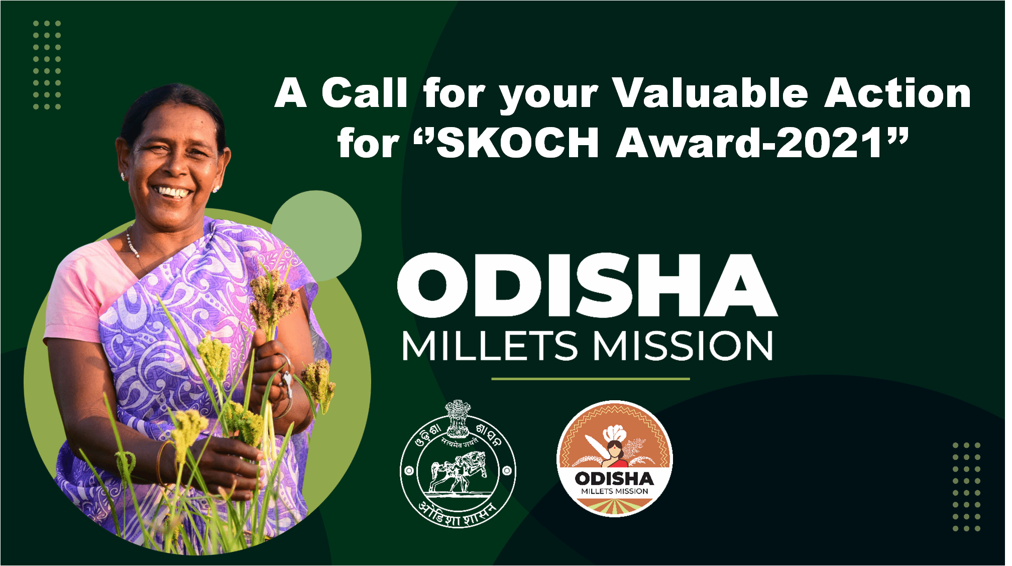 SKOCH Award Odisha Millet Mission