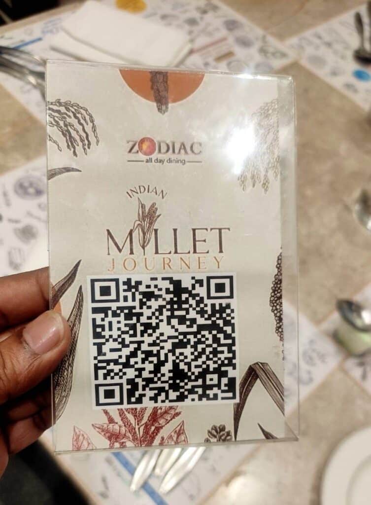 Millet Recipe QR Code