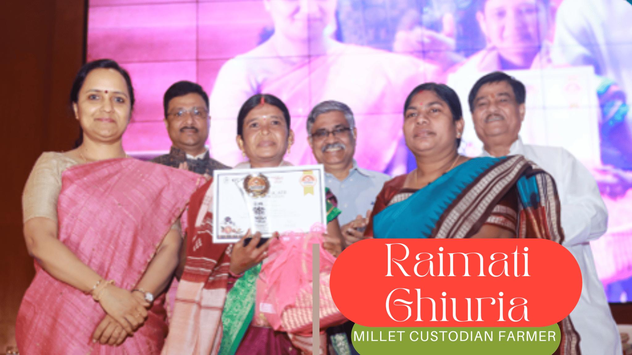 Raimati Ghiuria: Millet custodian farmer of Odisha - Millet Advisor